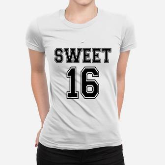 Sweet 16 Birthday Women T-shirt | Crazezy
