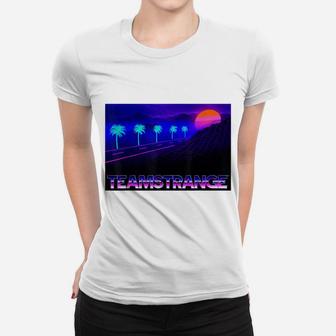 Teamstrange Retro Rad Sunset Highway Rocking Style Women T-shirt | Crazezy CA