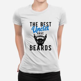 The Best Uncles Have Beards Women T-shirt | Crazezy CA
