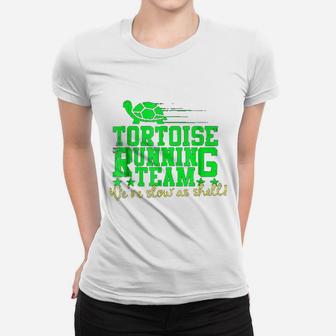 Tortoise Running Team Women T-shirt | Crazezy UK