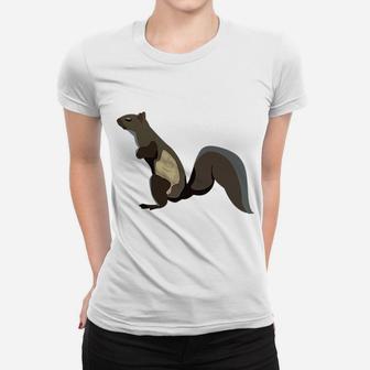 True Gravity - Mindfulness Squirrel Friend T-Shirt Women T-shirt | Crazezy