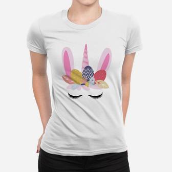 Unicorn Bunny Easter For Girls Women Women T-shirt - Thegiftio UK