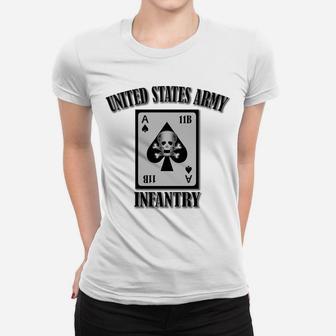 US Army Infantry Back Design Women T-shirt | Crazezy