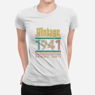 Vintage 1941 Original Parts Women T-shirt | Crazezy