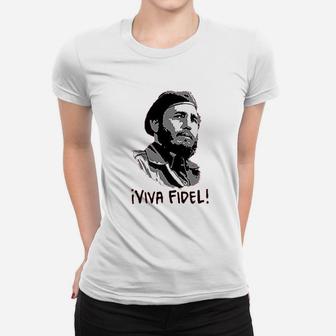 Viva Fidel Women T-shirt | Crazezy