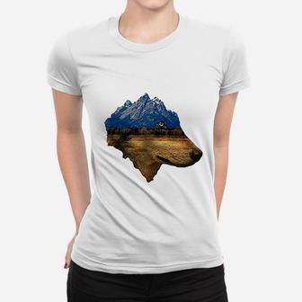 Wolf Mountain Women T-shirt - Thegiftio UK