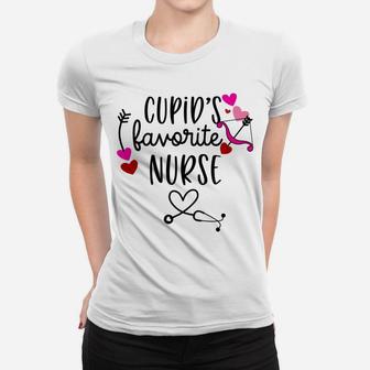 Womens Cute Funny Valentines Day Gift For Nurse Practitioner Friend Women T-shirt | Crazezy