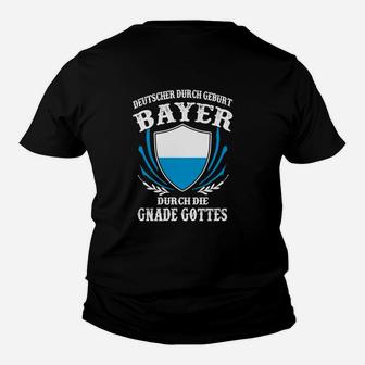 Bayer Durch Die Gnade Gottes Kinder T-Shirt - Seseable