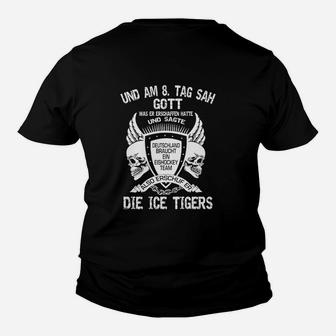 Eis Tiger Stimmt Doch Oder  Kinder T-Shirt - Seseable