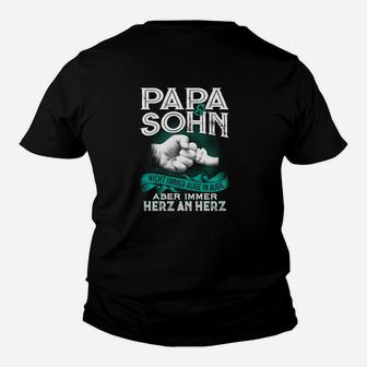 Papa  Sohn Nicht Immer Auge In Auge Kinder T-Shirt - Seseable