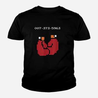 007-373-5963 Video Game Youth T-shirt | Crazezy