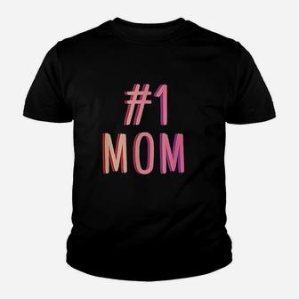 1 Mom Best Mom Ever Worlds Best Mom Cute Mothers Day Gift Youth T-shirt | Crazezy AU