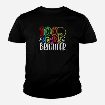 100 Days Of School Valentine Youth T-shirt - Monsterry