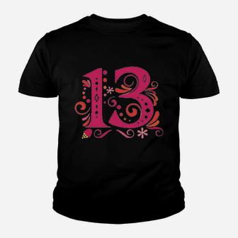 13Th Birthday Youth T-shirt | Crazezy