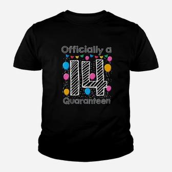 14Th Birthday Officially A Quaranteen Teenager 14 Years Old Youth T-shirt | Crazezy AU