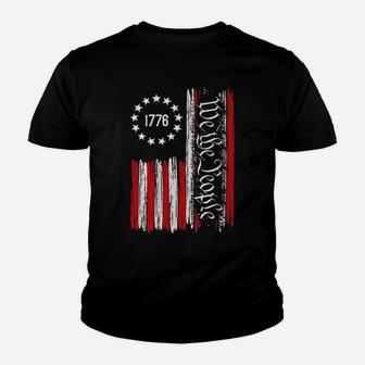 1776 We The People Youth T-shirt - Monsterry