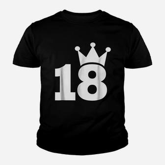 18Th Birthday Crown Youth T-shirt | Crazezy AU