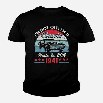 1941 Vintage Usa Car Birthday Gift Im Not Old Classic 1941 Youth T-shirt | Crazezy UK
