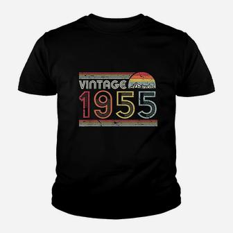 1955 Vintage Birthday Gift Retro Style Youth T-shirt | Crazezy UK