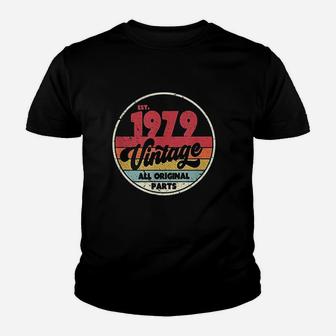 1979 Vintage Birthday Gift Youth T-shirt | Crazezy