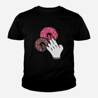 2 In The Pink 1 In The Stink Funny Donut Youth T-shirt - Thegiftio UK
