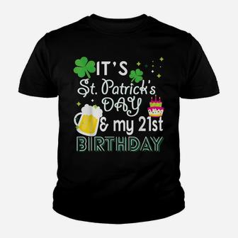 21St Birthday St Patricks Day Party Gift Men Women Youth T-shirt | Crazezy