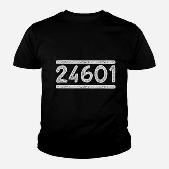 24601 Number Youth T-shirt | Crazezy CA