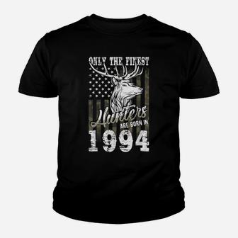 27Th Birthday Gift For 27 Year Old Deer Hunter Hunting 1994 Youth T-shirt | Crazezy DE