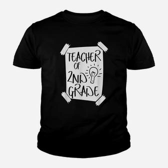 2Nd Grade Second Grade Teacher Teaching School Teachers Gift Youth T-shirt | Crazezy CA