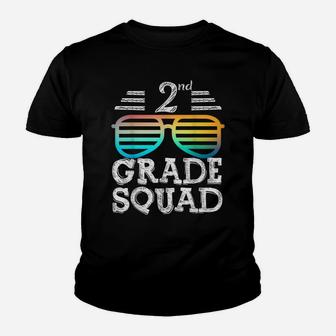 2Nd Grade Squad Cool Team Back School Graduation Teacher Youth T-shirt | Crazezy CA