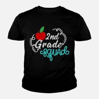 2Nd Teacher Team Shirt - Second Grade Squad Gift Youth T-shirt | Crazezy DE