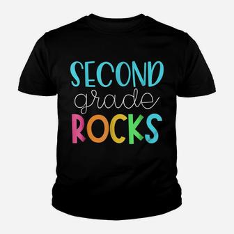 2Nd Teacher Team Shirts - Second Grade Rocks Youth T-shirt | Crazezy CA