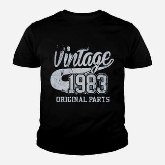 38Th Birthday Vintage 1983 Youth T-shirt | Crazezy
