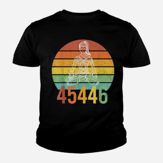 45446 Beige Af 45 Against 45 Yoga Namaste For Winners Youth T-shirt - Monsterry UK