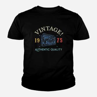 46 Years Old 1975 Vintage 46Th Birthday Anniversary Gift Youth T-shirt | Crazezy CA