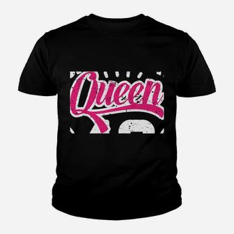 46Th Birthday Queen Women Happy Birthday Party Funny Crown Youth T-shirt | Crazezy AU