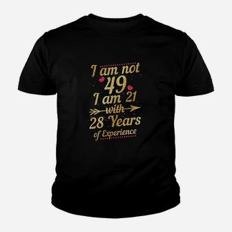 49Th Birthday Woman 49 Year Old Gift Youth T-shirt | Crazezy DE
