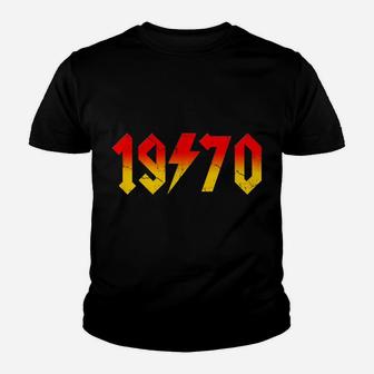 50Th Birthday January 1970 Fifty Year Old Men Gift For Dad Youth T-shirt | Crazezy DE