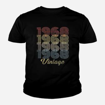 53Rd Birthday Gift Retro Birthday 1968 Vintage Youth T-shirt | Crazezy