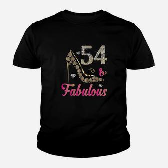 54 And Fabulous Funny 54Th Birthday Cute Gift Beautiful Fun Youth T-shirt | Crazezy AU