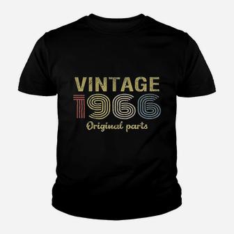 55Th Birthday Birthday 1966 Original Parts Youth T-shirt | Crazezy