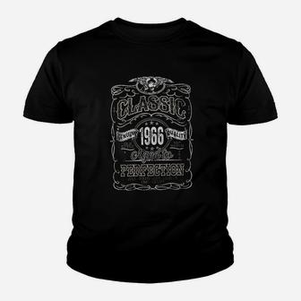 55Th Birthday Classic 1966 Aged To Perfection Youth T-shirt | Crazezy