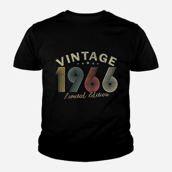 55Th Birthday Vintage Classic 1966 Youth T-shirt | Crazezy