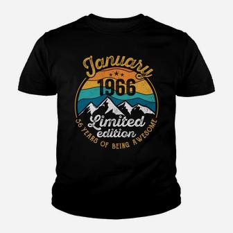 56 Year Old - January 56Th Birthday Shirts For Men Women Youth T-shirt | Crazezy