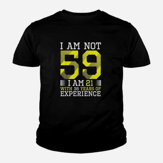 59Th Birthday Man Woman 59 Year Old Gift Youth T-shirt | Crazezy UK