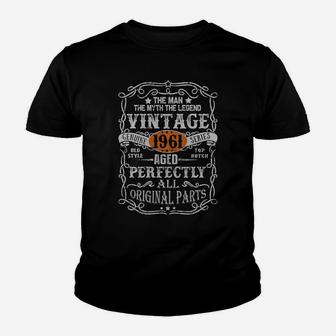 60 Years Old 1961 Vintage 60Th Birthday Gifts Decorations Sweatshirt Youth T-shirt | Crazezy
