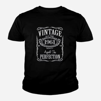 60Th Birthday Vintage 1961 Women Youth T-shirt | Crazezy UK