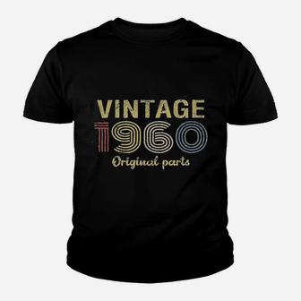 61St Birthday Retro Birthday 1960 Youth T-shirt | Crazezy