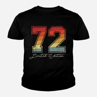 72 Year Old Its My 72Nd Birthday Retro Vintage 1970S Style Youth T-shirt | Crazezy