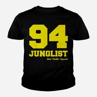 94 Junglist Drum & Bass Youth T-shirt | Crazezy